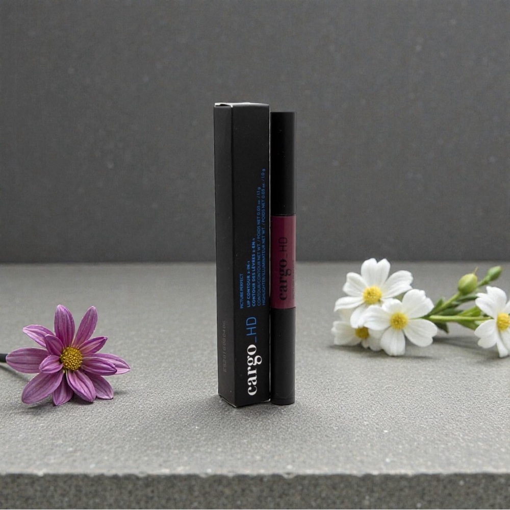 5️⃣Cargo HD Picture Perfect Lip Contour 2-1 | Deep Wine Or 5 For 25